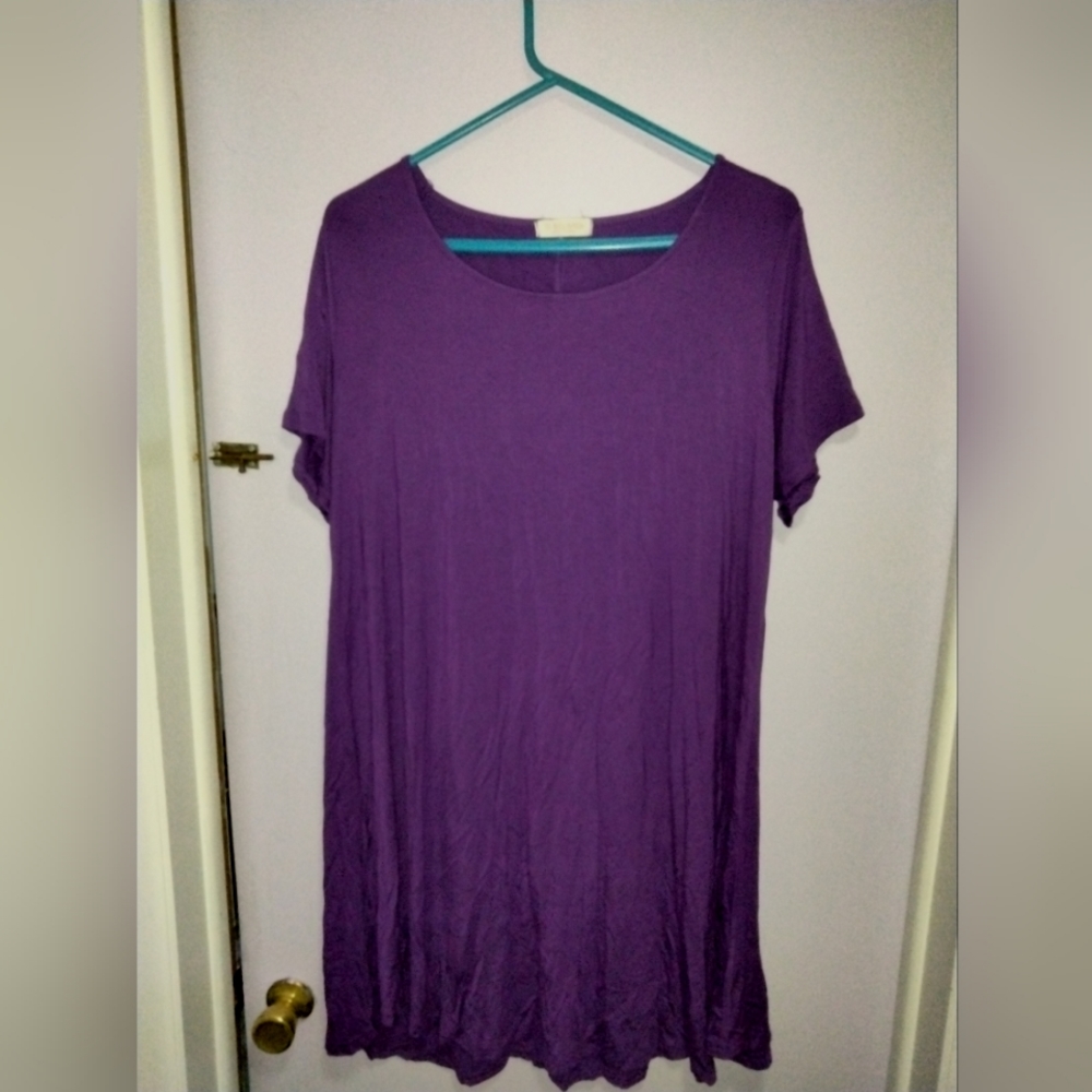 Purple dress